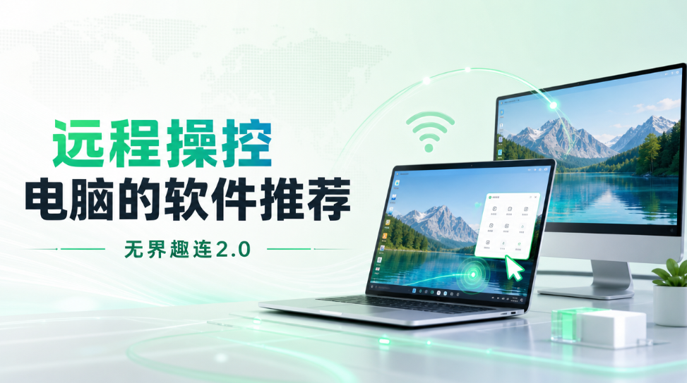 远程操控电脑的软件推荐 怎么远程控制另一台电脑_封面图