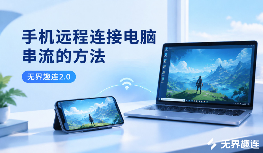 手机远程连接电脑串流的方法 如何用手机玩电脑游戏_封面图