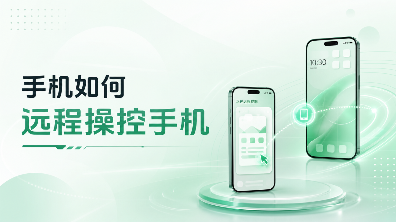 手机如何远程操控手机 手机远程控制另一部手机的方法_封面图