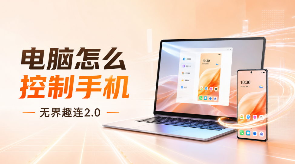 电脑怎么控制手机 电脑可以远程控制手机吗_封面图