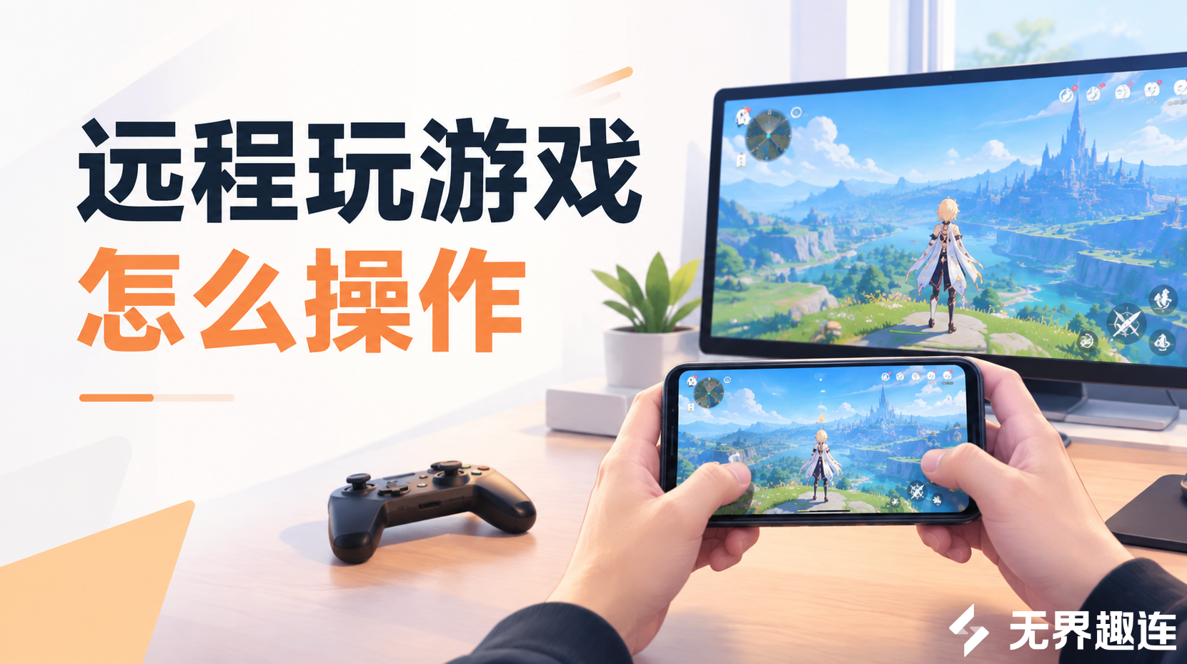远程玩游戏怎么操作 旅游远程游戏教程_封面图
