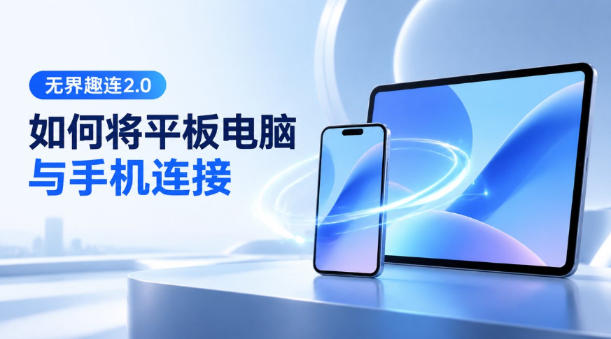 如何将平板电脑与手机连接 平板电脑连接手机的方法_封面图