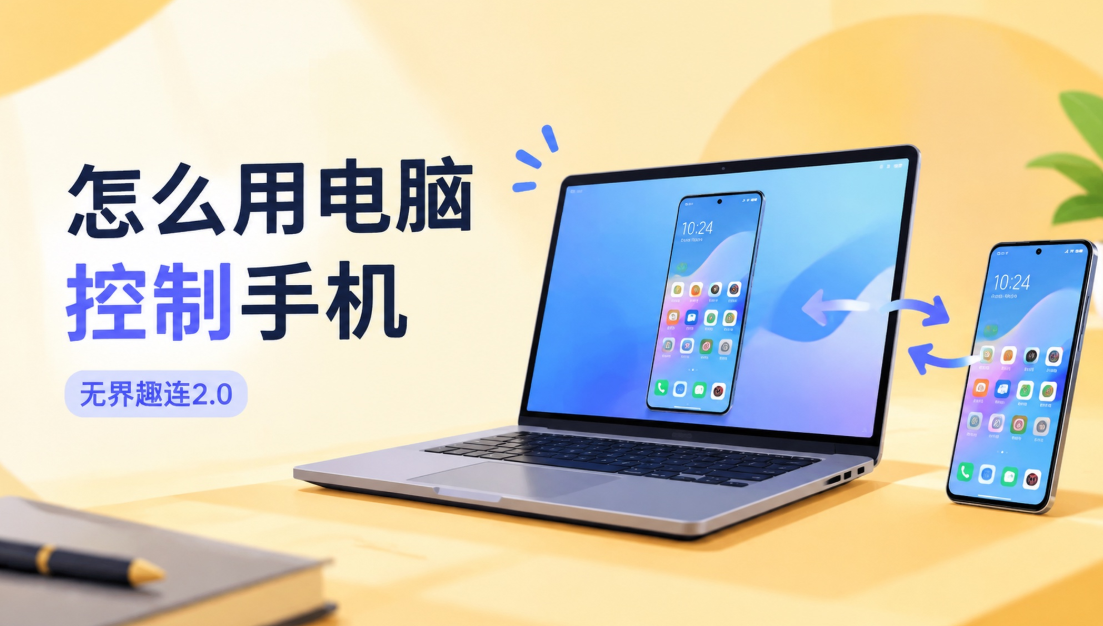 怎么用电脑控制手机 电脑可以控制手机吗_封面图
