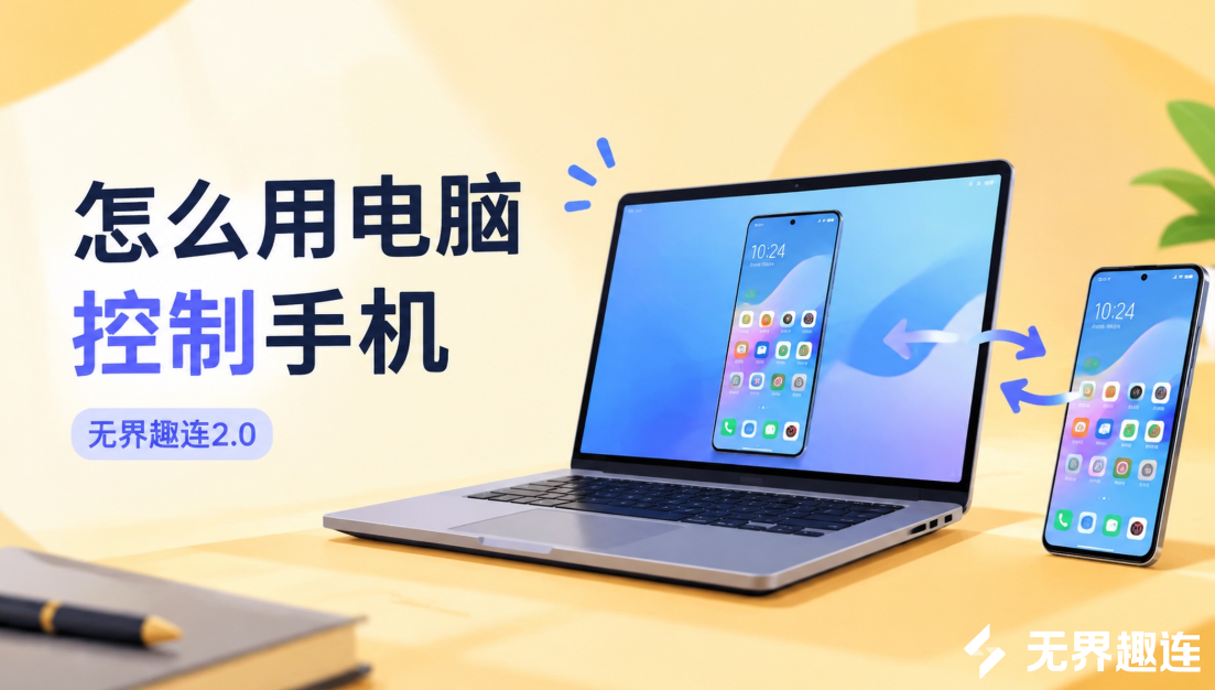 怎么用电脑控制手机 电脑可以控制手机吗_封面图