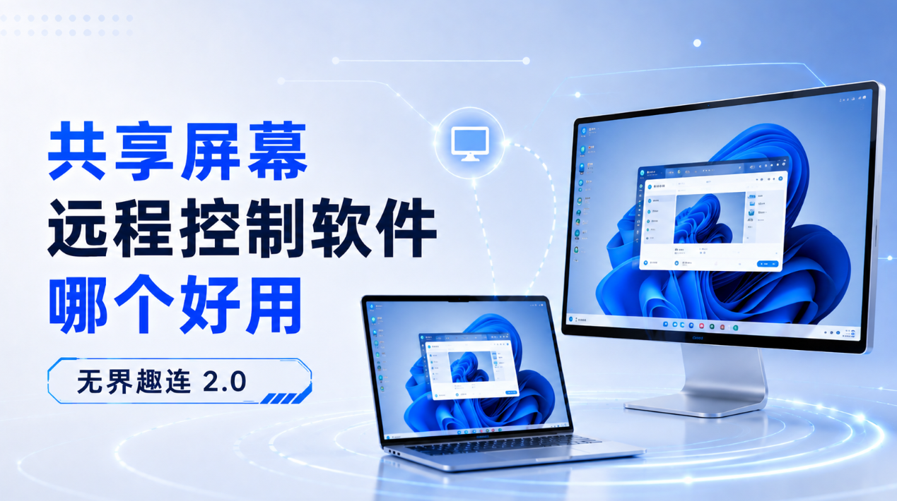 共享屏幕远程控制软件哪个好用 屏幕共享远程协作怎么用_封面图