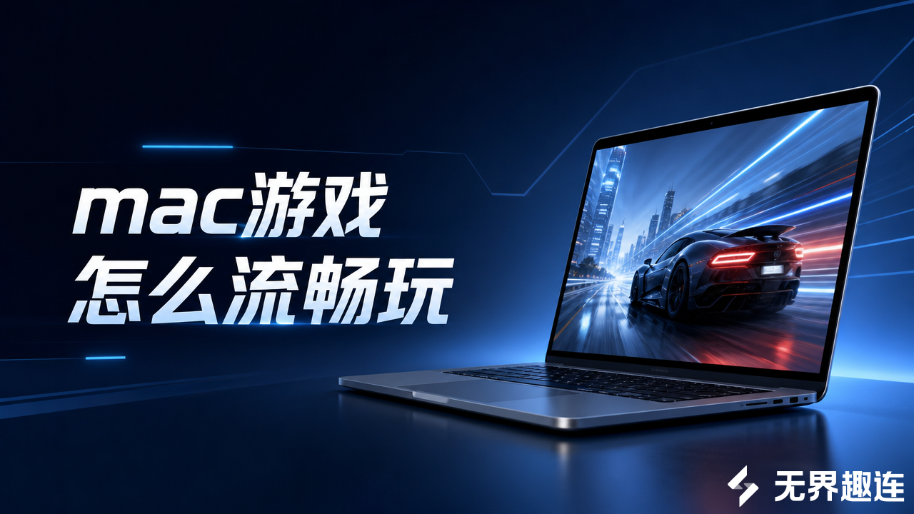 mac游戏怎么流畅玩 无界趣连2.0玩转mac游戏_封面图