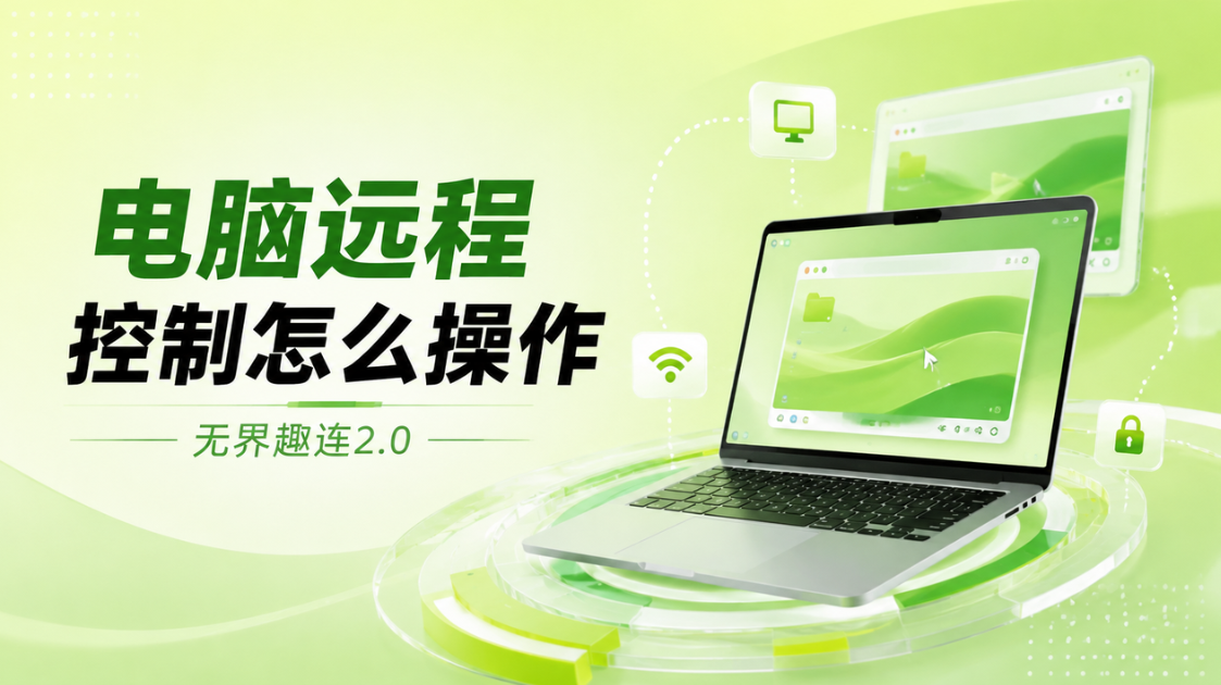 电脑远程控制怎么操作 好用的远程电脑软件_封面图