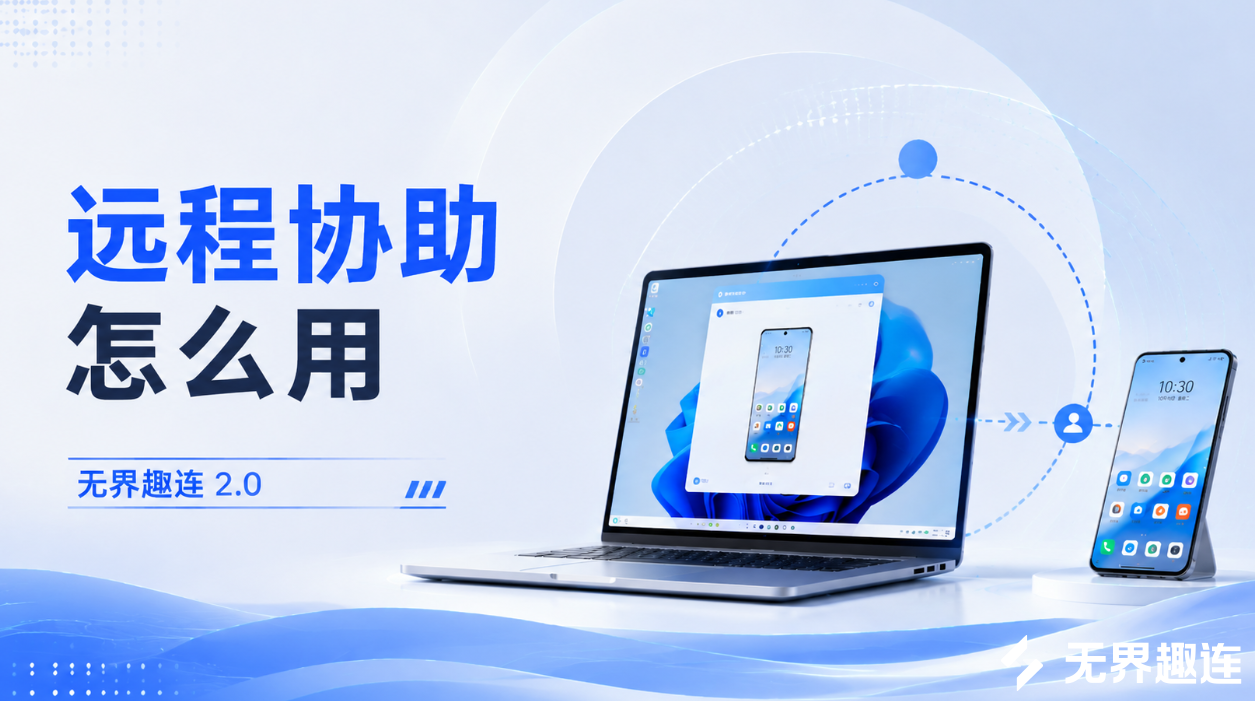远程协助怎么用 远程协助下载使用步骤_封面图