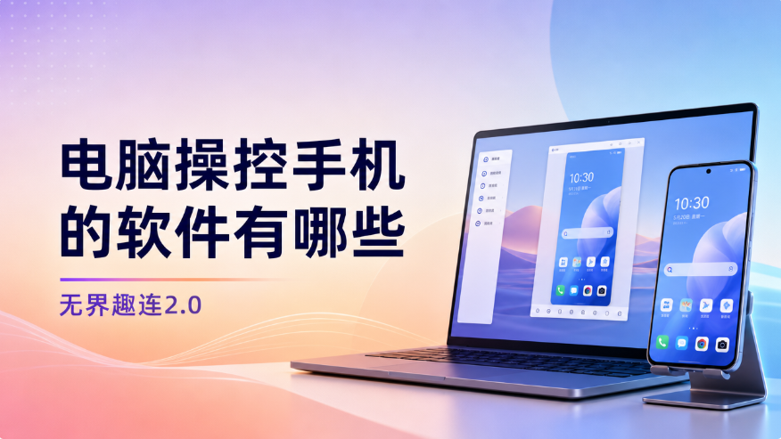 电脑操控手机的软件有哪些 电脑可以操控手机吗_封面图
