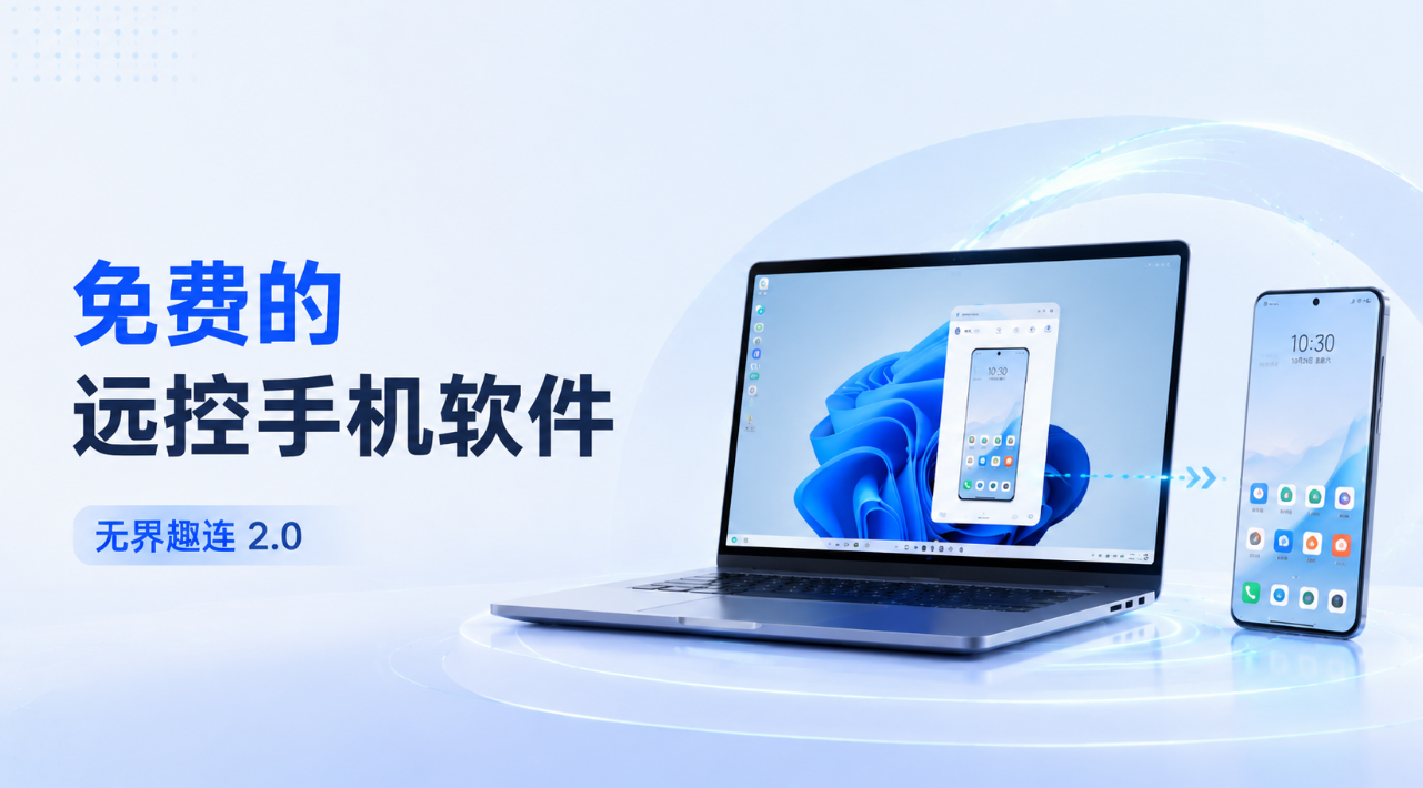 免费的远控手机软件 电脑远程控制手机用什么工具_封面图