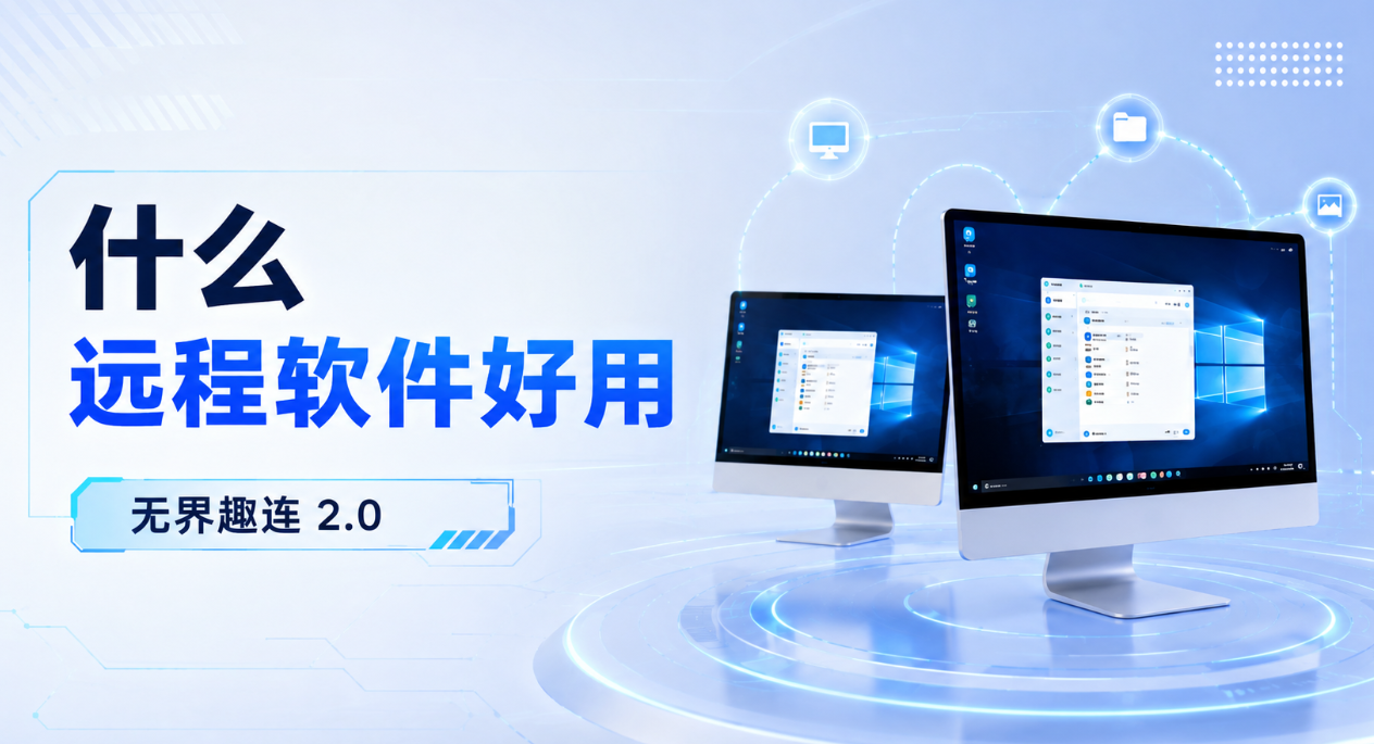 什么远程软件好用 靠谱的远程工具推荐_封面图