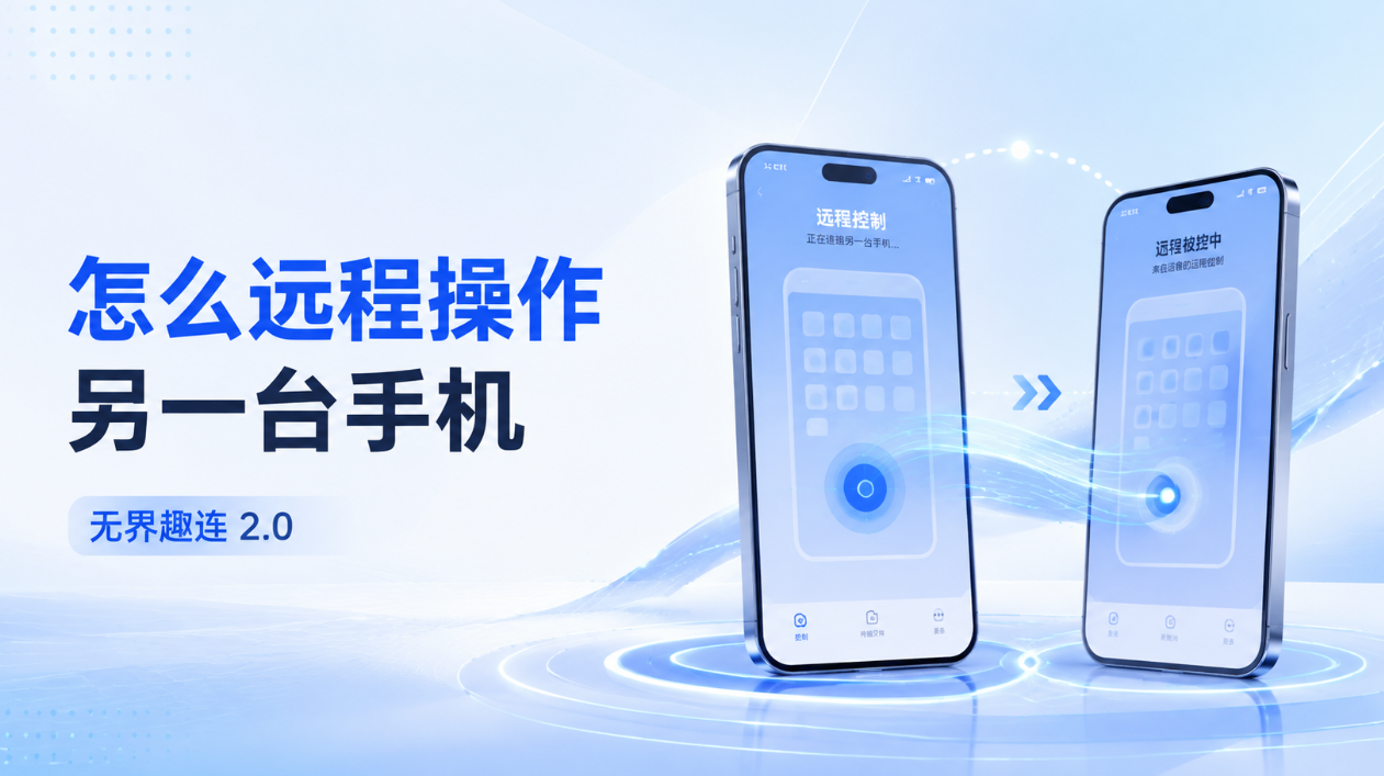 怎么远程操作另一台手机 怎么远程控制别人的手机_封面图