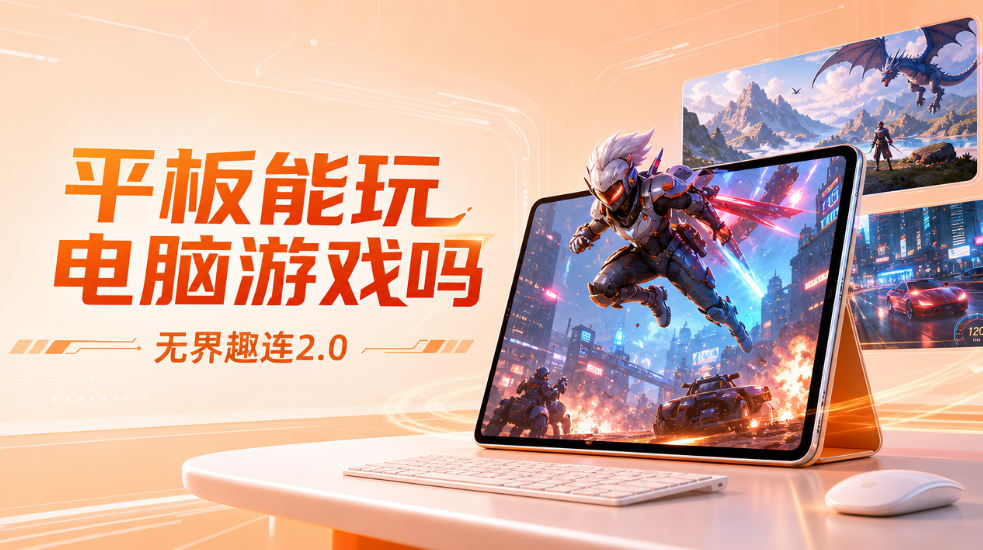 平板能玩电脑游戏吗 平板怎么玩电脑游戏_封面图