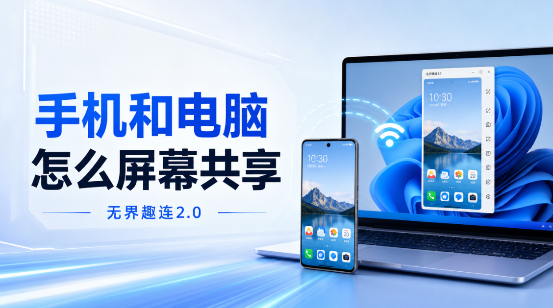 手机和电脑怎么屏幕共享 屏幕共享软件哪个靠谱_封面图