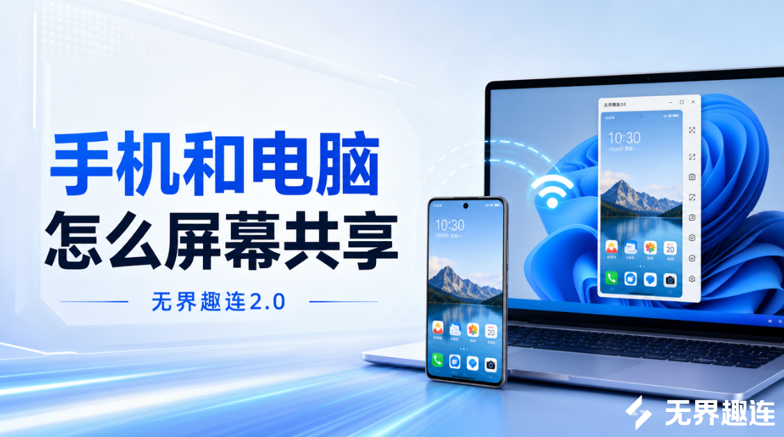 手机和电脑怎么屏幕共享 屏幕共享软件哪个靠谱_封面图