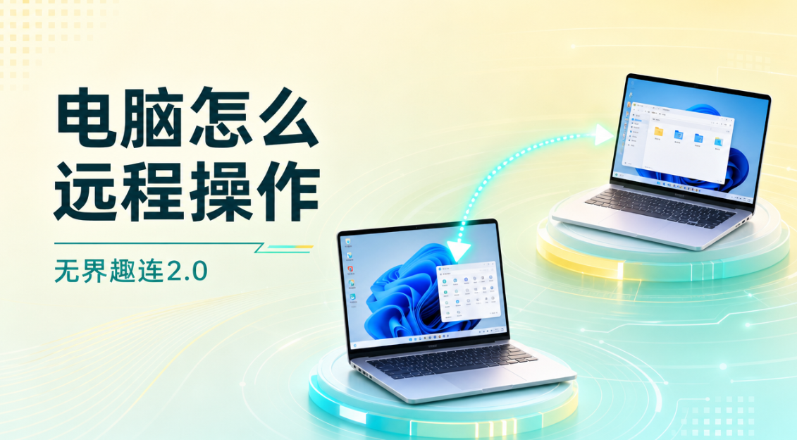 电脑怎么远程操作 电脑远程怎么操作_封面图