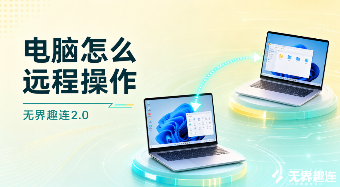 电脑怎么远程操作 电脑远程怎么操作_封面图