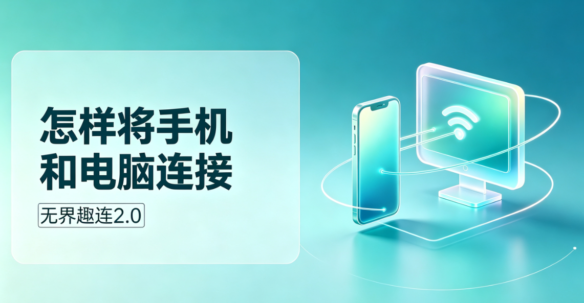 怎样将手机和电脑连接 电脑远程连接手机的方法_封面图