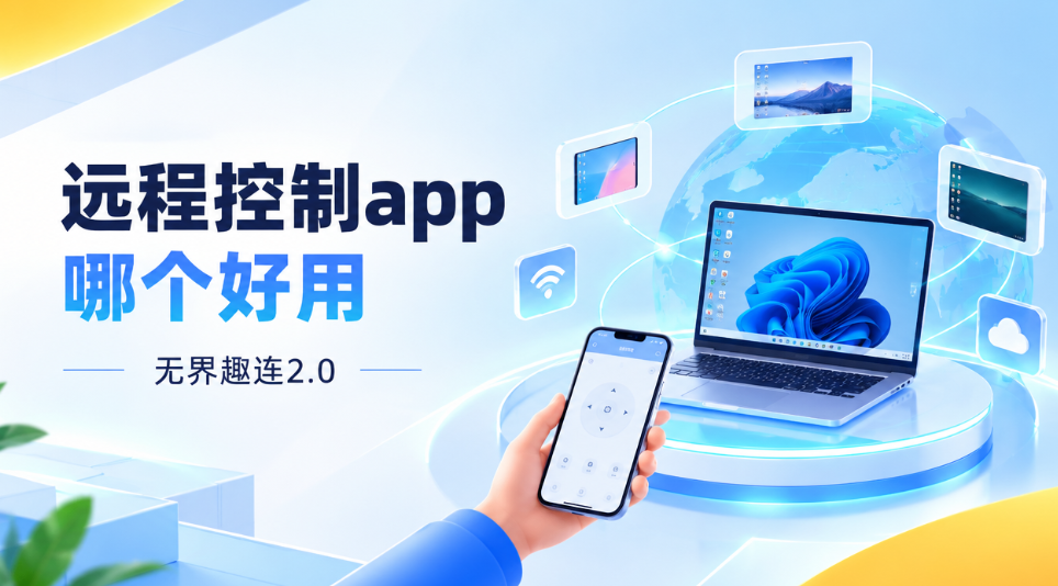 远程控制app哪个好用 远程控制软件推荐_封面图