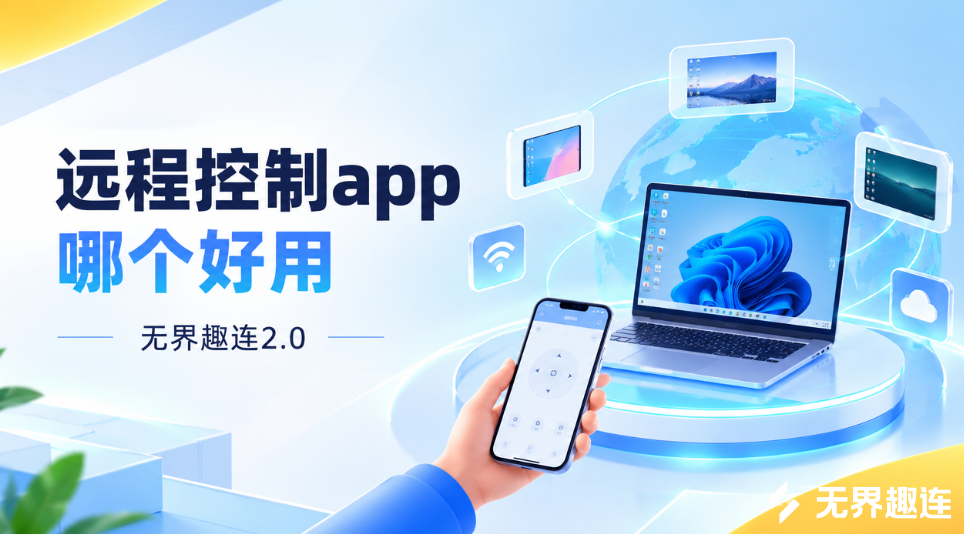 远程控制app哪个好用 远程控制软件推荐_封面图