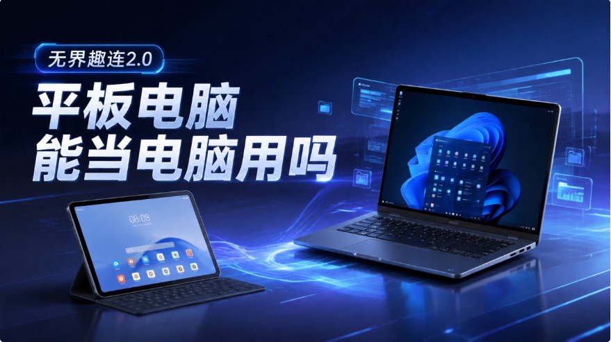 平板电脑能当电脑用吗 平板怎么远程控制电脑_封面图