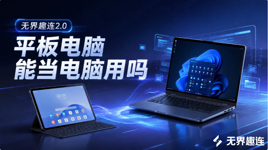 平板电脑能当电脑用吗 平板怎么远程控制电脑_封面图