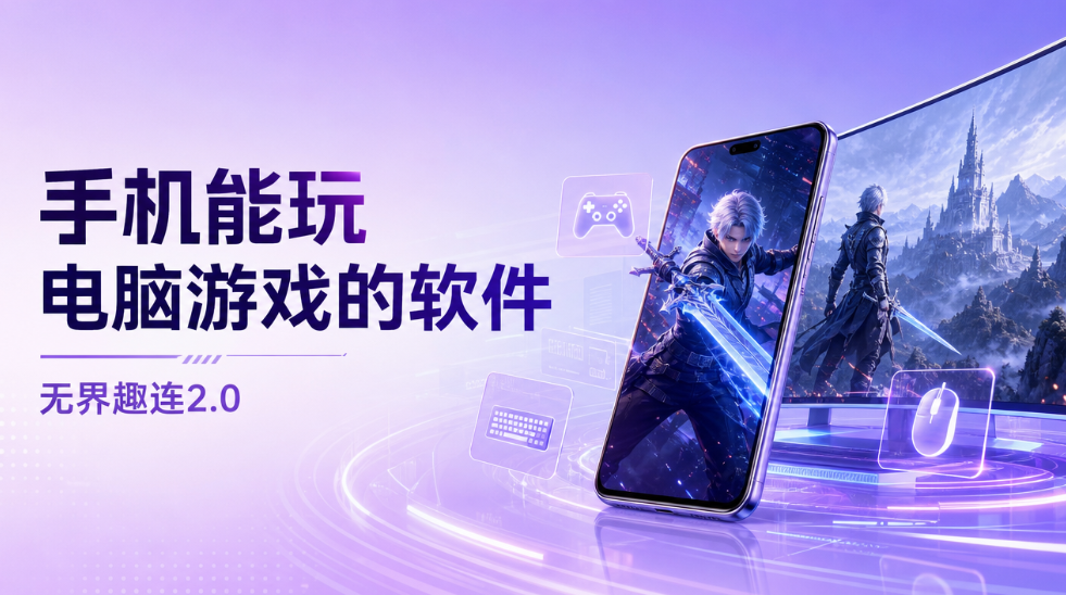 手机能玩电脑游戏的软件 手机可以玩端游吗_封面图