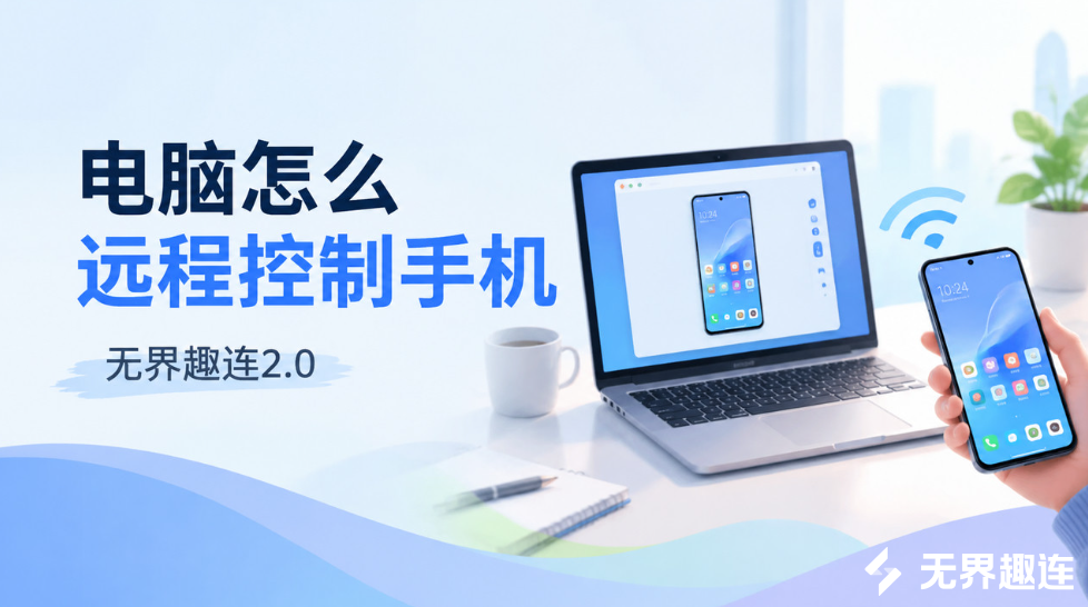 电脑怎么远程控制手机 电脑远程操控手机的方法_封面图