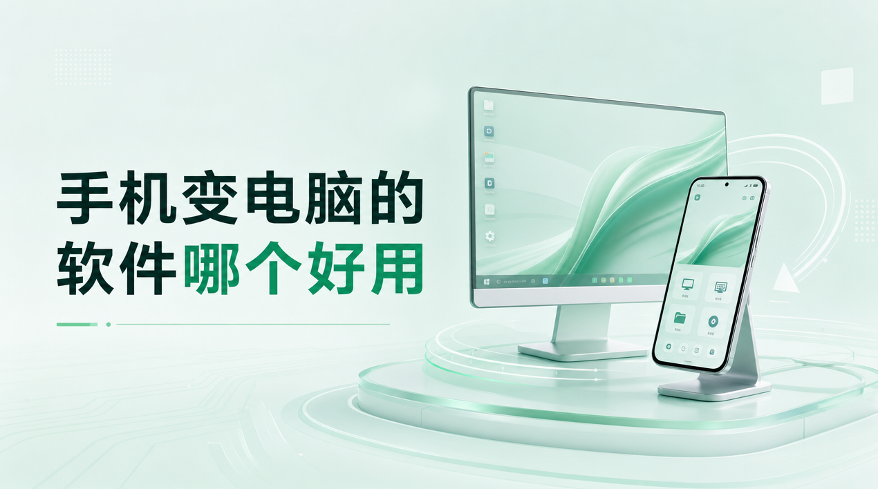 手机变电脑的软件哪个好用 手机变电脑软件推荐无界趣连2.0_封面图
