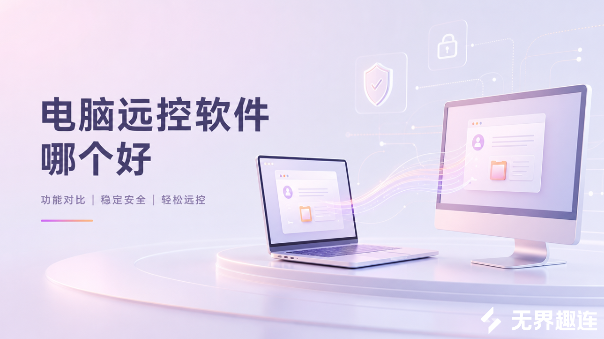 电脑远控软件哪个好 电脑远程控制软件推荐_封面图