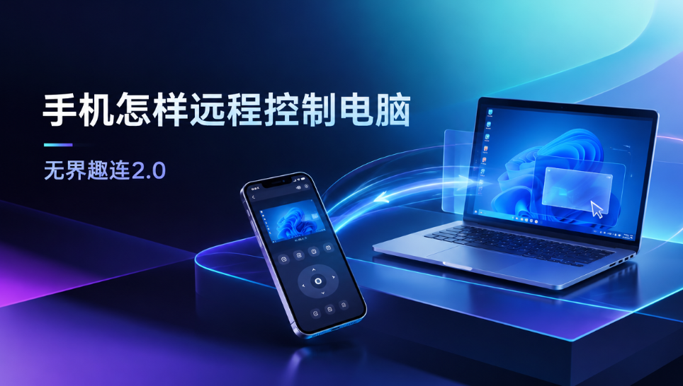 手机怎样远程控制电脑 手机远程操控电脑的方法_封面图