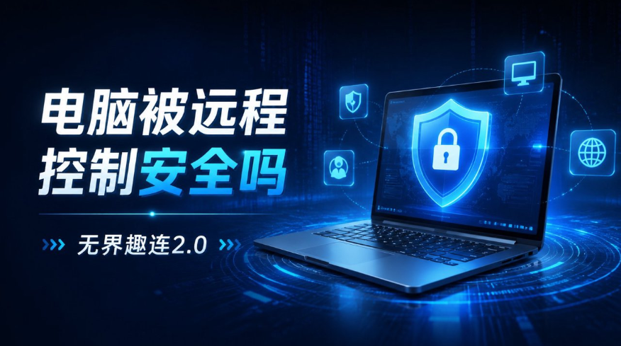 电脑被远程控制安全吗 电脑如何远程控制操作_封面图