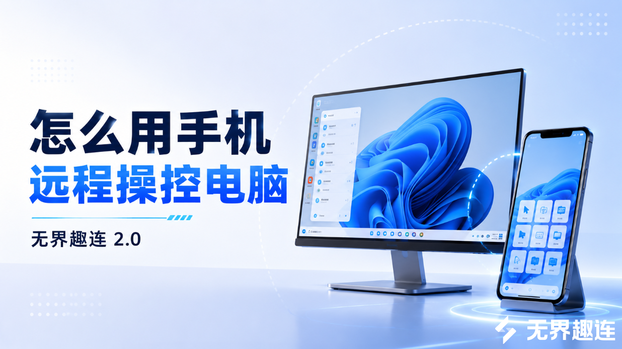 怎么用手机远程操控电脑 手机怎么远程操控电脑_封面图
