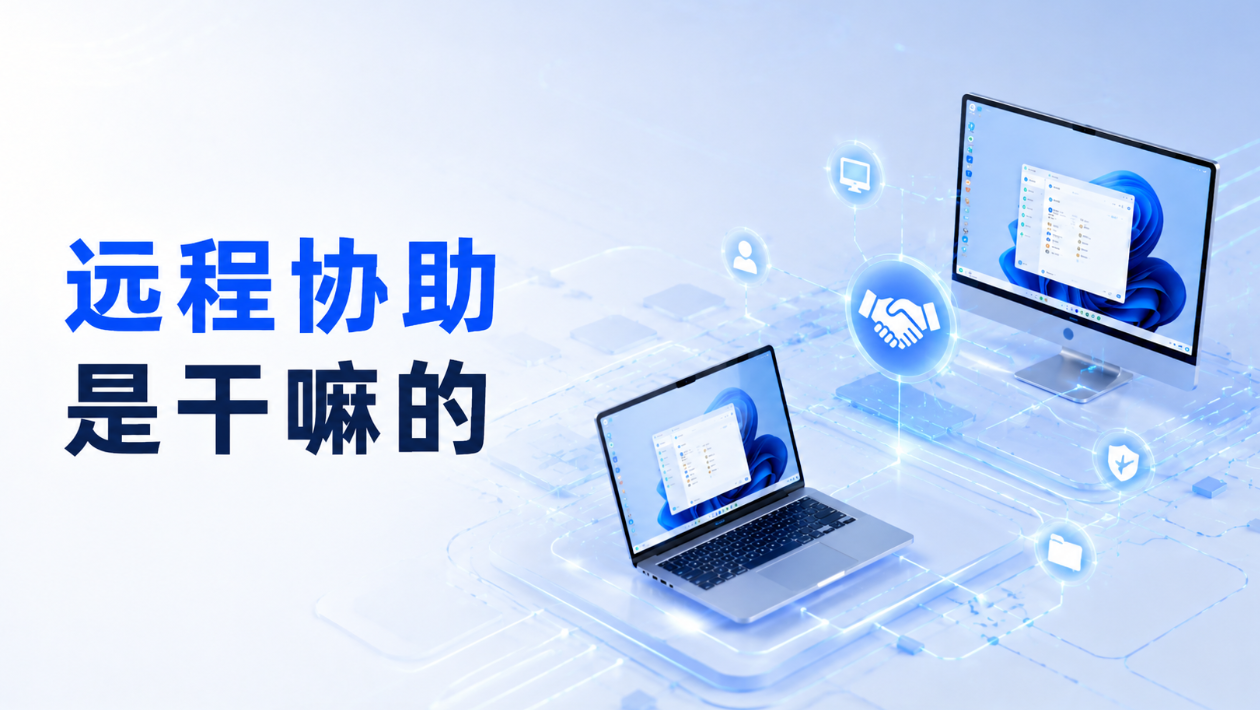 远程协助是干嘛的 远程协助工具推荐_封面图
