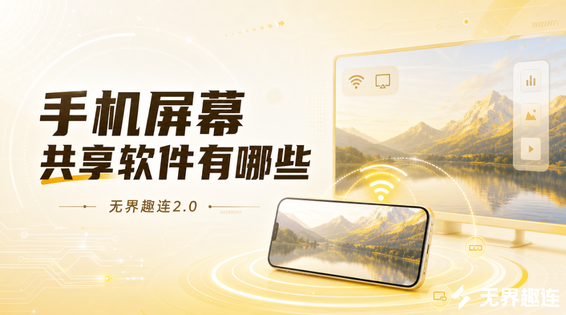 手机屏幕共享软件有哪些 手机屏幕共享软件介绍_封面图