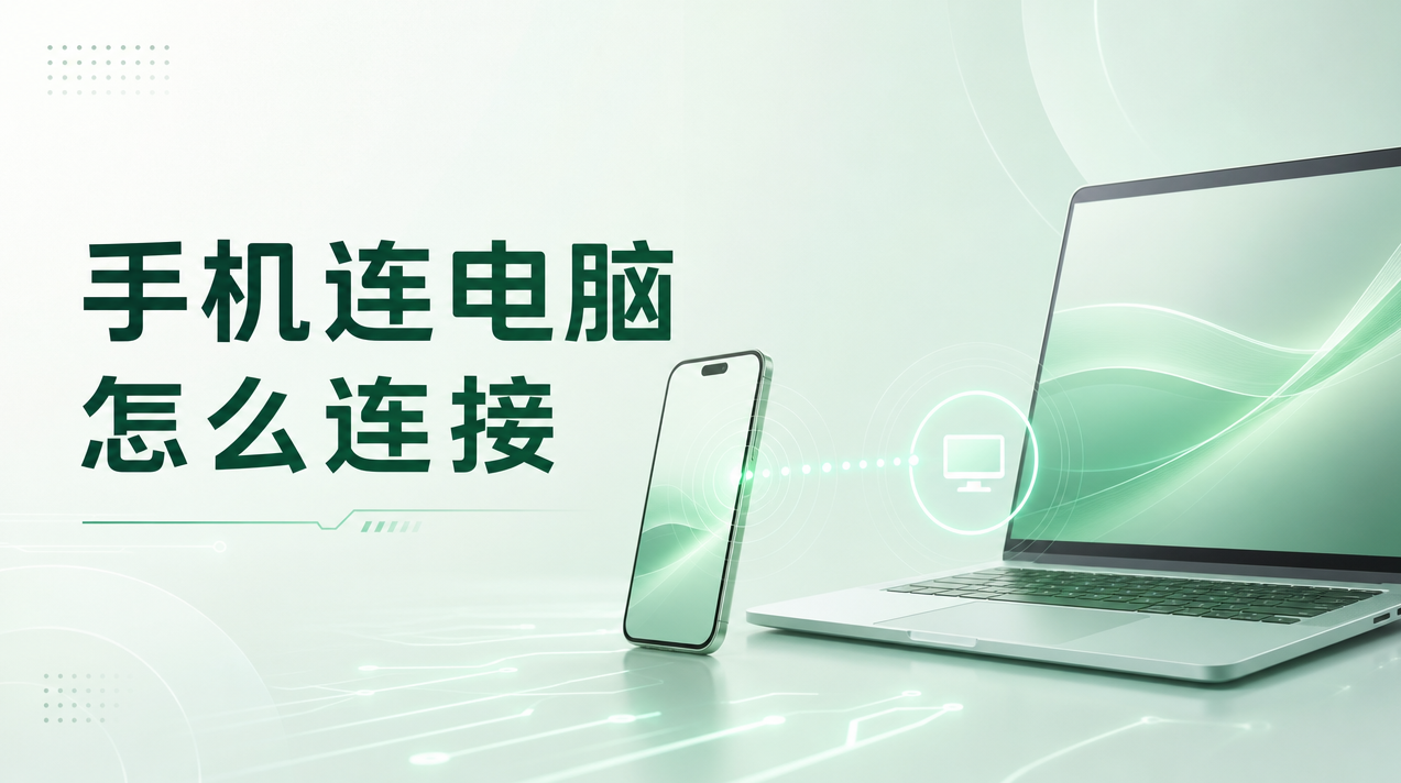 手机连电脑怎么连接 手机秒变电脑方法介绍_封面图
