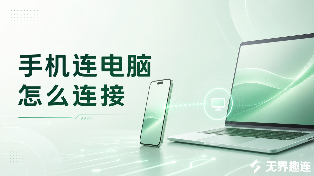 手机连电脑怎么连接 手机秒变电脑方法介绍_封面图