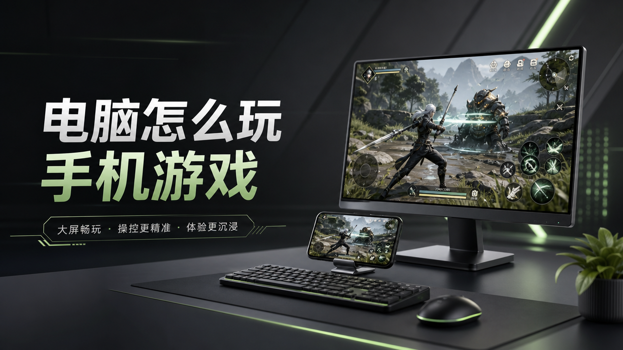 电脑怎么玩手机游戏 电脑玩手机游戏的方法介绍_封面图