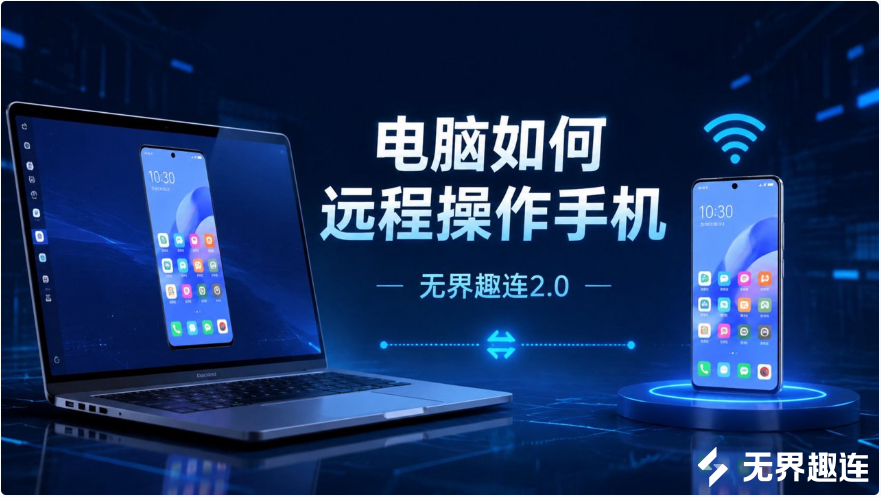 电脑如何远程操作手机 手机可以被远程操控吗_封面图